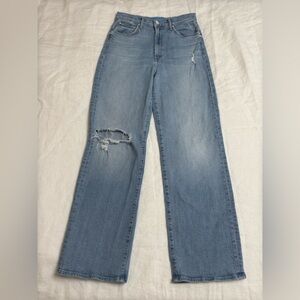 MOTHER High Rise Jeans - Faded Blue